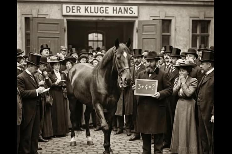 Știai că.. în anul 1904, un cal numit Hans cel Isteț (Clever Hans) a uimit lumea?